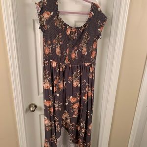Floral HiLo Dress